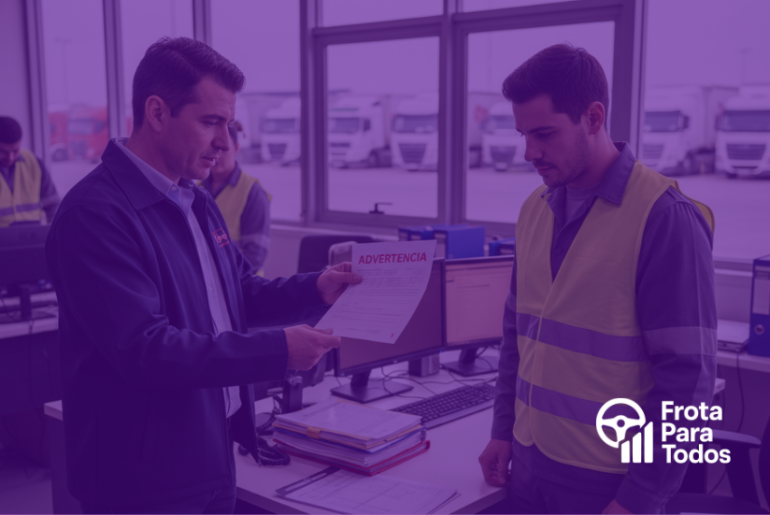 Advertência para o Motorista: Ajuda ou Atrapalha a Gestão?