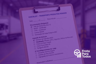 Checklist para Transporte de Produtos Perigosos: Como Fazer?