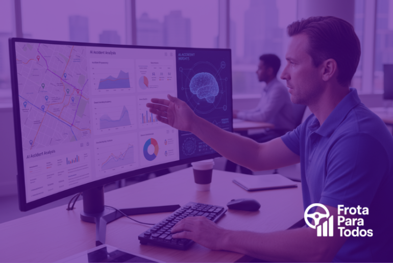 Análise de acidentes com Inteligência Artificial: Como fazer na sua frota (+Planilha Grátis)